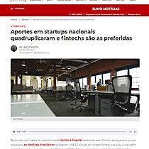 Aportes em startups nacionais quadruplicaram e fintechs so as preferidas